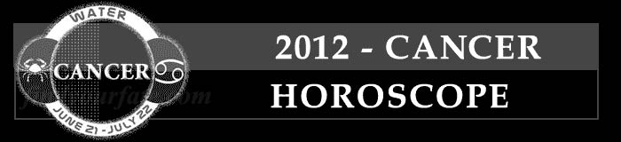 2012 Cancer Horoscope