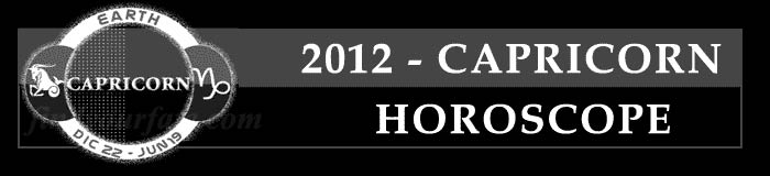 2012 Capricorn Horoscope