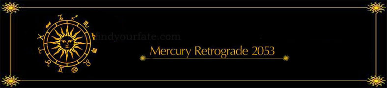 2053 Mercury Retrograde