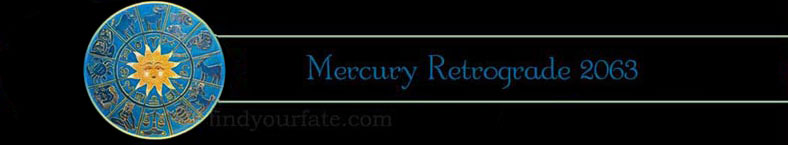 2063 Mercury Retrograde