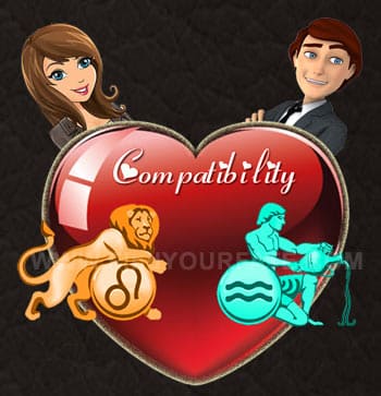Aquarius Man & Leo Woman Love & Couple Compatibility