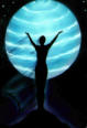 moon and women