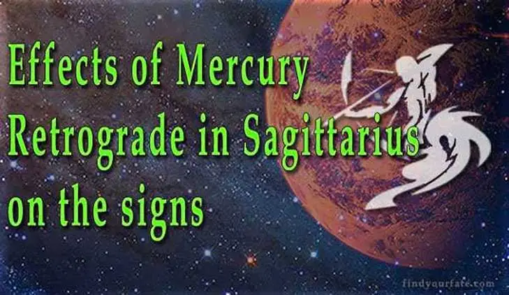 Mercury Retrograde in sagittarius