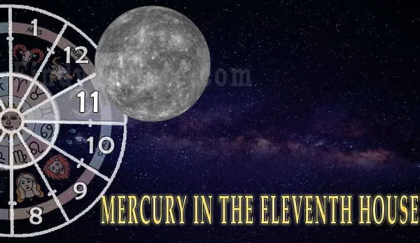 Mercury in 11th house