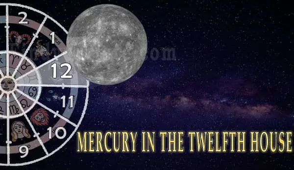 Mercury in 12th house