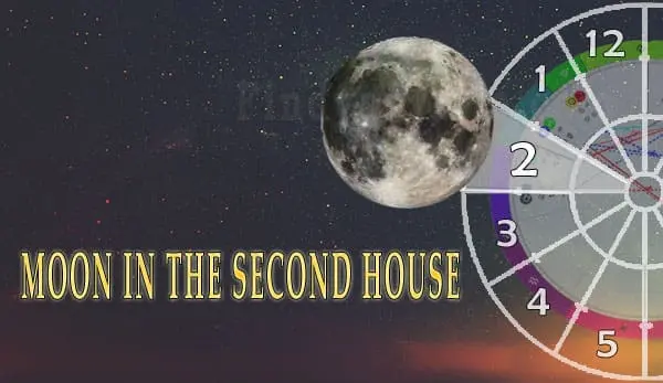 Moon in 2nd house