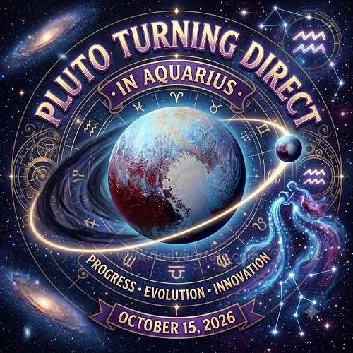 Pluto Direct in Aquarius October 15, 2026 Pluto Direct in Aquarius October 15, 2026