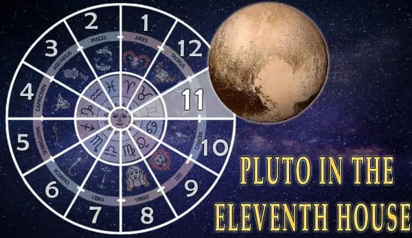 Pluto in 11th house