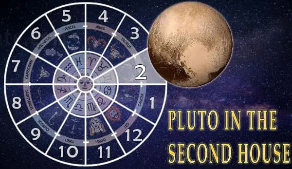 Pluto in 2nd house