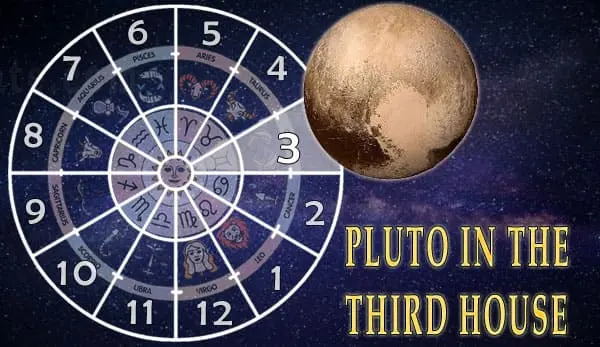 Pluto in 3rd house