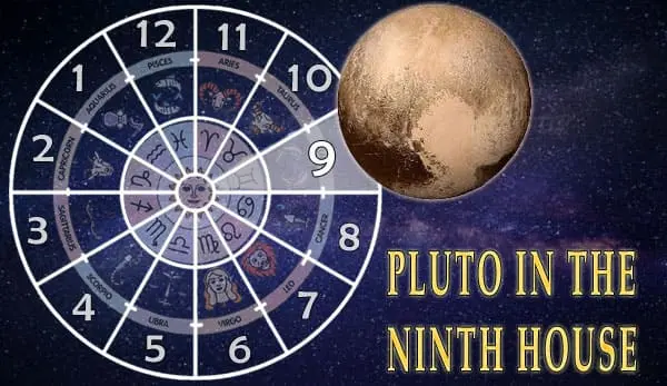Pluto in 9th house