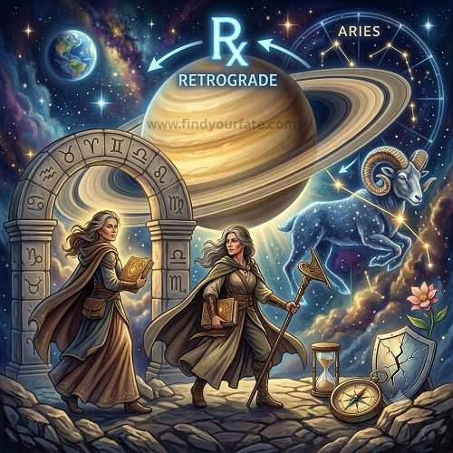 Saturn Turns Retrograde in Aries on July 26, 2026: