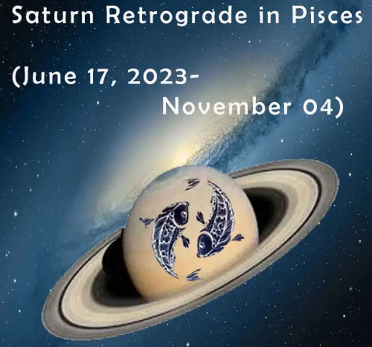 Saturn retrograde pisces