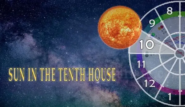 Sun in 10th house
