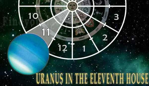 Uranus in 11th house