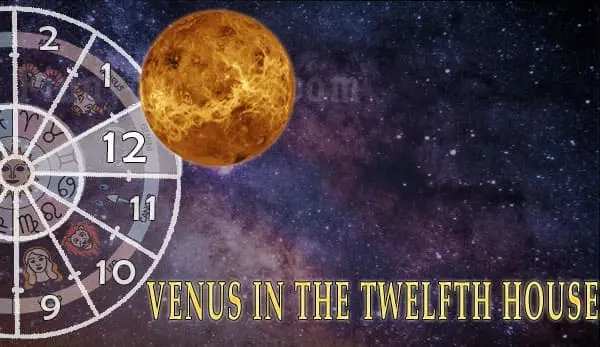 Venus in 12th house