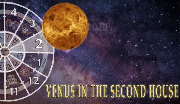 Venus in 2nd house