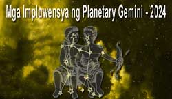 Thumbnail Image for 2024 Mga Impluwensiya ng Planeta sa Gemini
