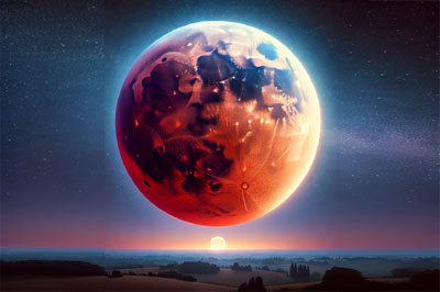Thumbnail Image for Auswirkungen der partiellen Mondfinsternis - 18. September 2024 - Günstige Auswirkungen für Fische