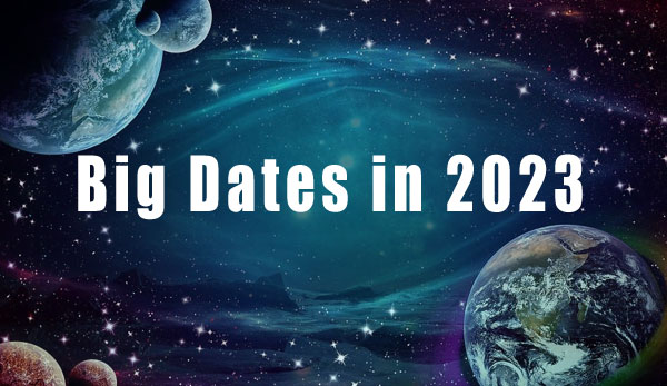 Thumbnail Image for Wichtige astrologische Daten für das Jahr 2023, wichtige astrologische Ereignisse 2023