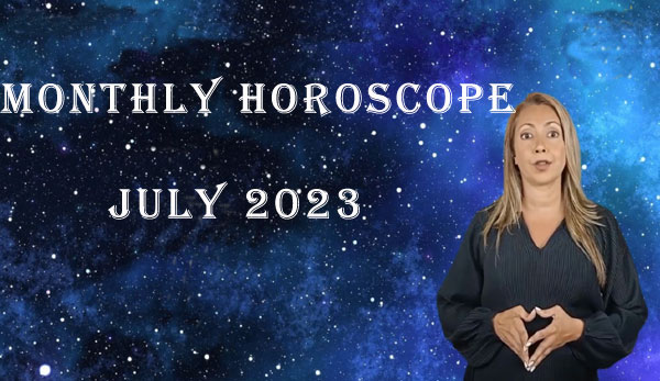 Thumbnail Image for Monthly Horoscope Video - July 2023. Findyourfate.com