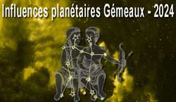 Thumbnail Image for Influences planetaires 2024 sur les Gemeaux
