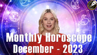Thumbnail Image for Monthly Horoscope Video - December 2023. Findyourfate.com