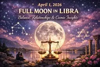 Thumbnail Image for 1º de abril de 2026 – Lua Cheia em Libra: Equilíbrio, Relacionamentos e Insights Cósmicos