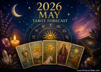Thumbnail Image for Pronóstico del Tarot para Mayo de 2026 - Un mes de profunda transformación, verdades internas y movimientos estratégicos