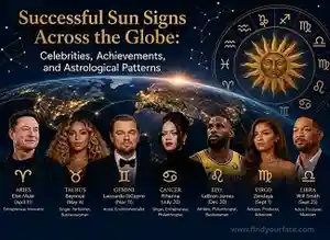 Successful Sun Signs Across the Globe: Celebrities, Achievements & Astrological Patterns