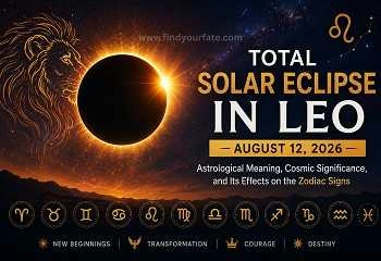 Total Solar Eclipse in Leo on August 12, 2026: Astrological Meaning, Cosmic Significance, and Its Effects on the Zodiac Signs
