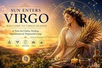 Sun Enters Virgo: Welcoming the Virgo Season of Purpose, Precision, and Personal Growth