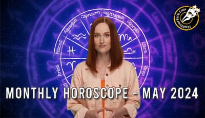 Thumbnail Image for Monthly Horoscope Video - May 2024. Findyourfate.com