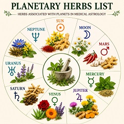 planetary herbs list planetary herbs list