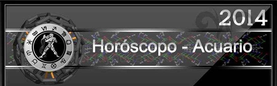  Horóscopo Acuario 2014