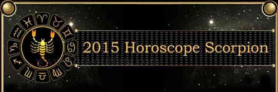  2015 Scorpion Horoscopee
