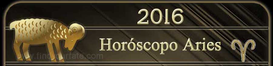  2016 Horóscopo Aries