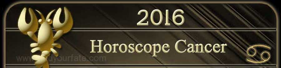  2016 Cancer Horoscope