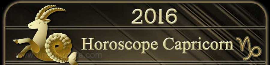  2016 Capricorn Horoscope