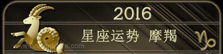  2016年的摩羯座星座运势