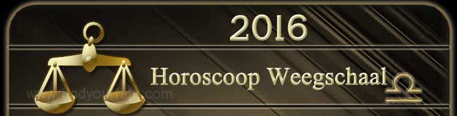  2016 Weegschaal Horoscoop