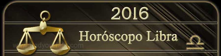  Horóscopo Libra 2016
