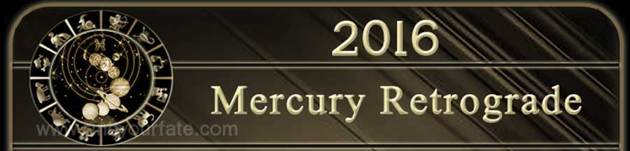 2016 Mercury Retrograde - March