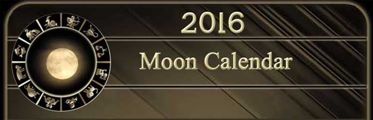 2017 Moon Calendar