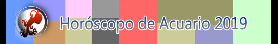 2019 Acuario Horóscopo