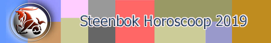 2019 Steenbok Horoscopen