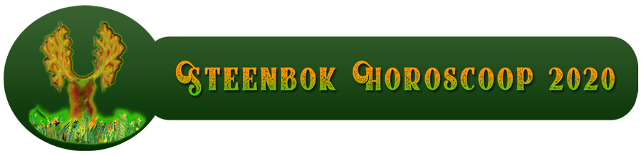 Steenbok 2020 Horoscoop