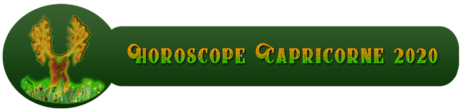 Horoscope Capricorne 2020