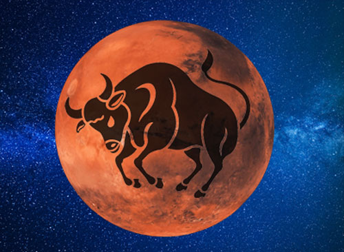 Mars Transits in Taurus