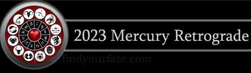 2023 Mercury Retrograde